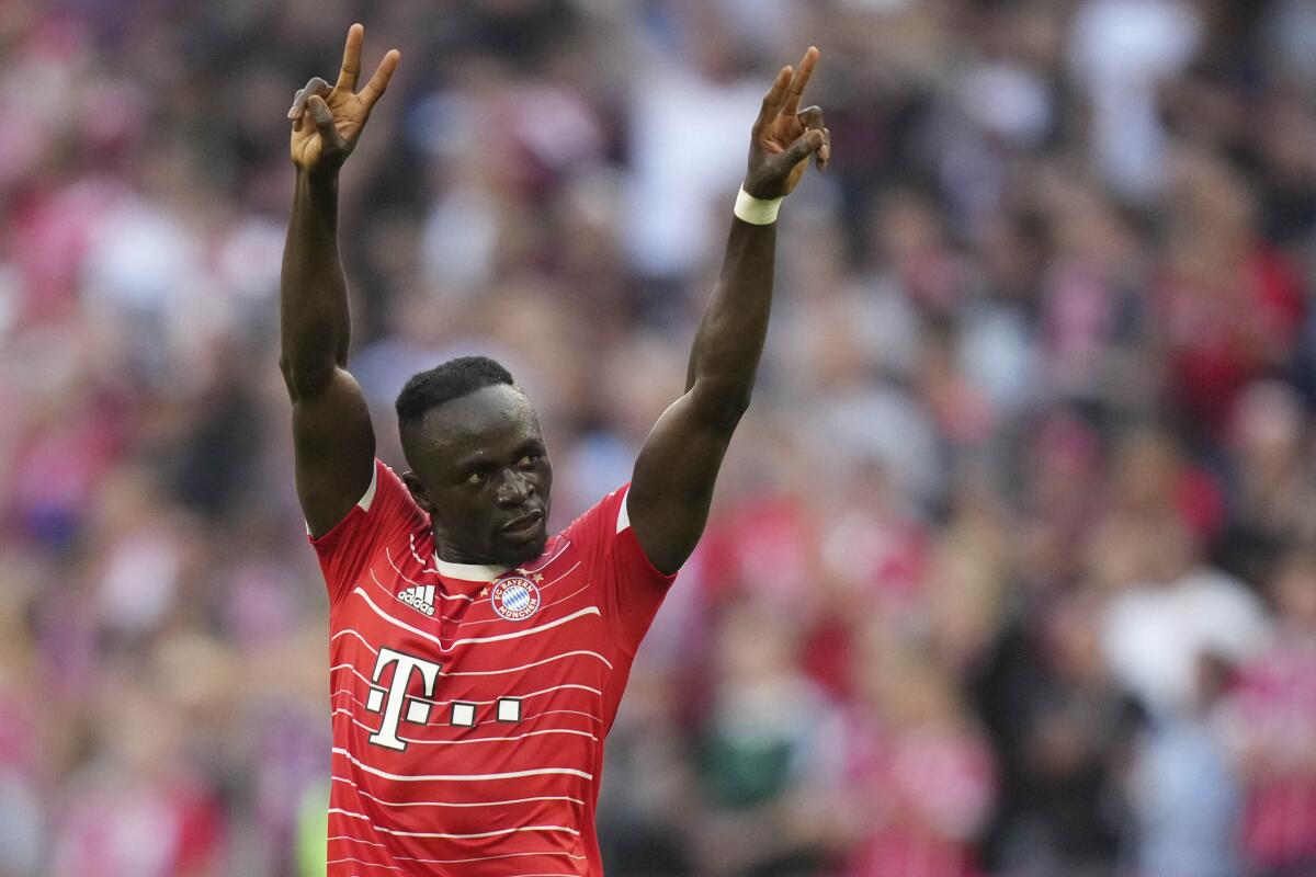 Sadio Mané scores again as Bayern wins 5-0 in German Cup - The San