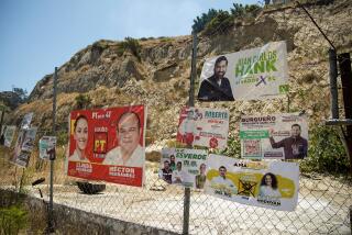 Tijuana, Baja California - May 30: With the Mexican presidential elections on June 2, the city of Tijuana is swarmed with political signs. Various candidate signs in Colonia Juarez on Thursday, May 30, 2024 in Tijuana, Baja California. (Alejandro Tamayo / The San Diego Union-Tribune)