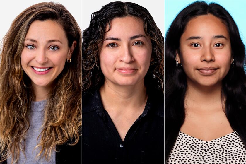 Reporters Hannah Wiley, Melissa Gomez and Priscella Vega join the L.A. Times' expanded state team.