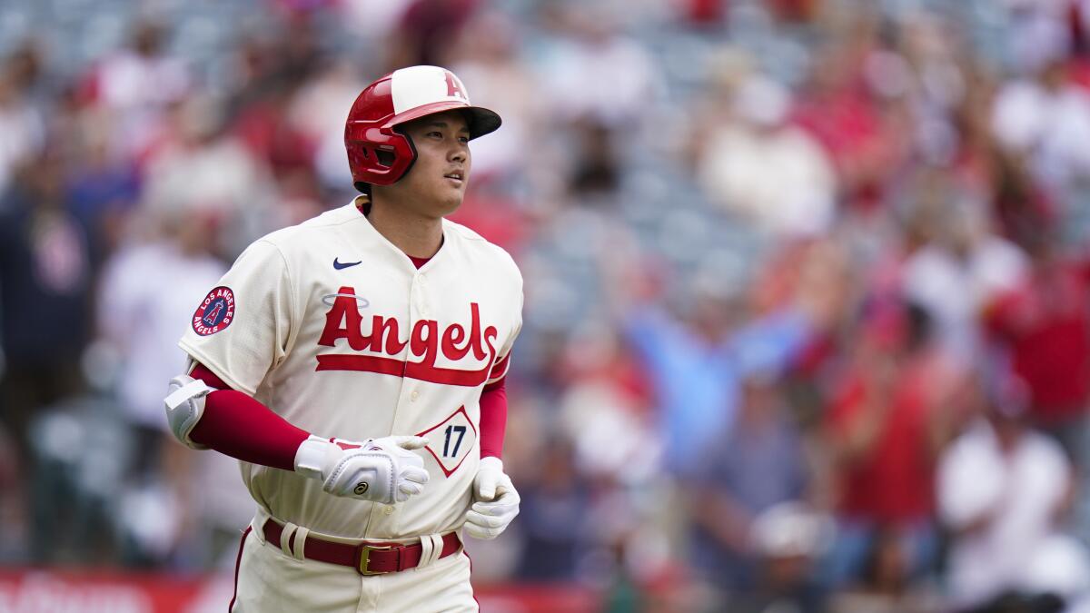 Shohei Ohtani struggles as uncertainty about his future lingers - Los  Angeles Times