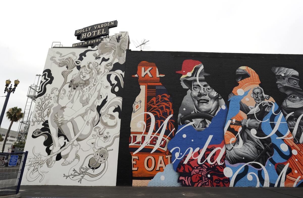 POW! WOW! Long Beach se inició el 12 de julio y concluirá el 17 del mismo mes, con murales realizados por artistas de talla internacional.