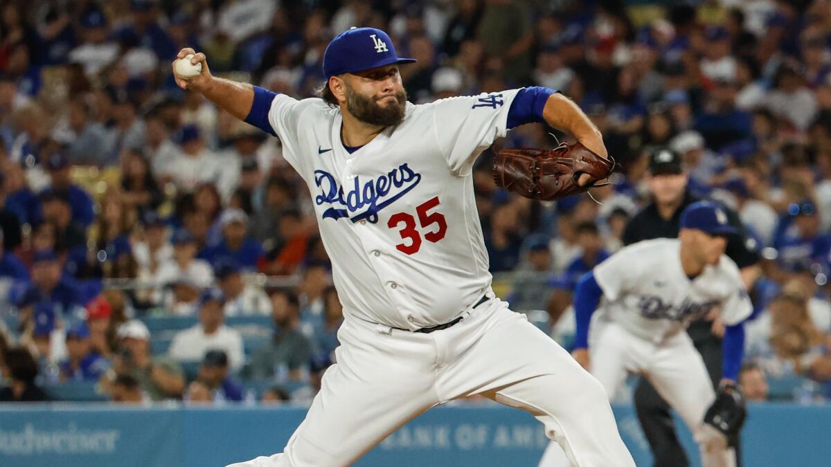 Lance Lynn gives up 3 homers in 9-run inning as Dodgers lose to Marlins –  Orange County Register