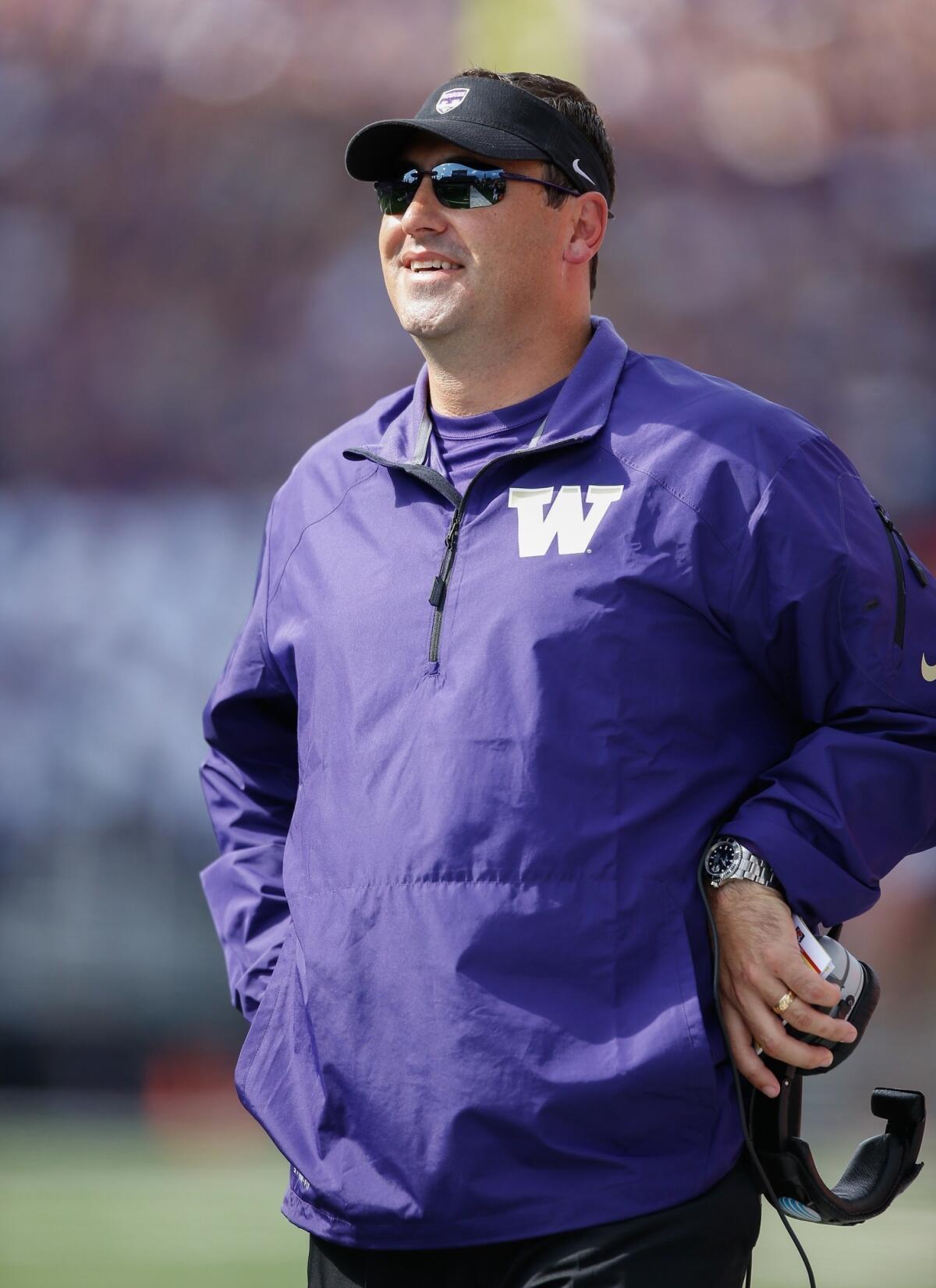 Washington Coach Steve Sarkisian's 'cool' week will get even better if the Huskies pull off an upset against Stanford on Saturday.