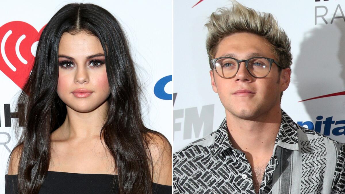 Singer Selena Gomez and One Direction's Niall Horan are reportedly dating.