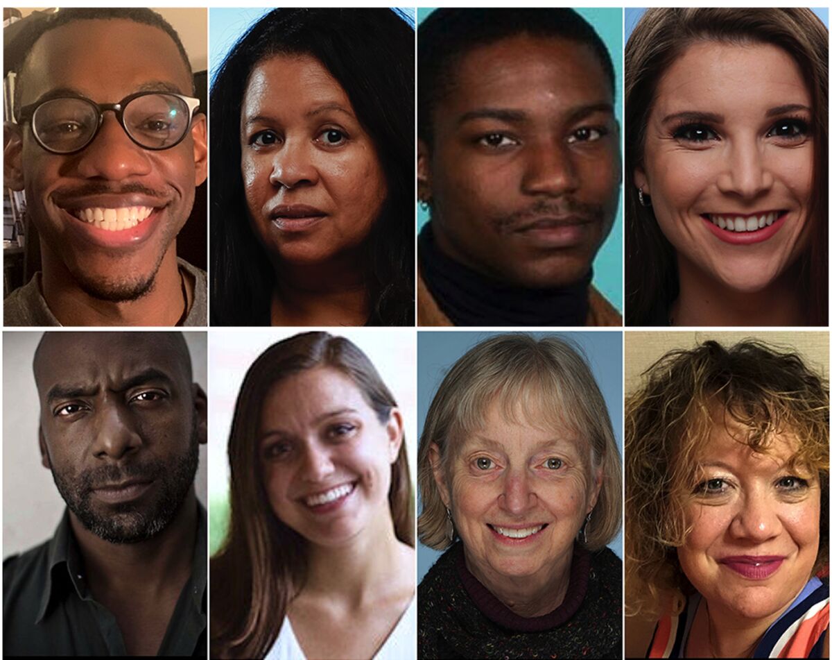 Chris Price, Carla Rivera, Micah Fluellen, Christina Schoellkopf, Keith Bedford, Christi Carras, Sue Horton, Maret Orliss.