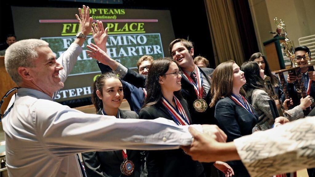 El Camino Real Charter High wins Academic Decathlon's Super Quiz