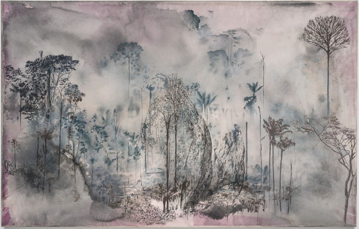 "August," 2019, from the series "The Great Atlas of Disorientation," by Tatiana Trouvé.