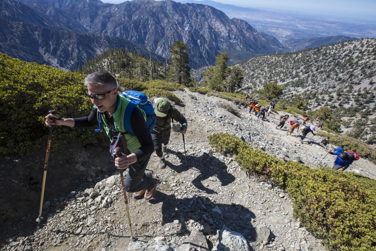 Hikers who found Julian Sands on Mt. Baldy tell their story - Los Angeles  Times
