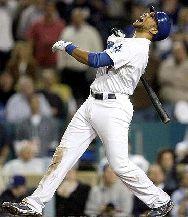 James Loney foul