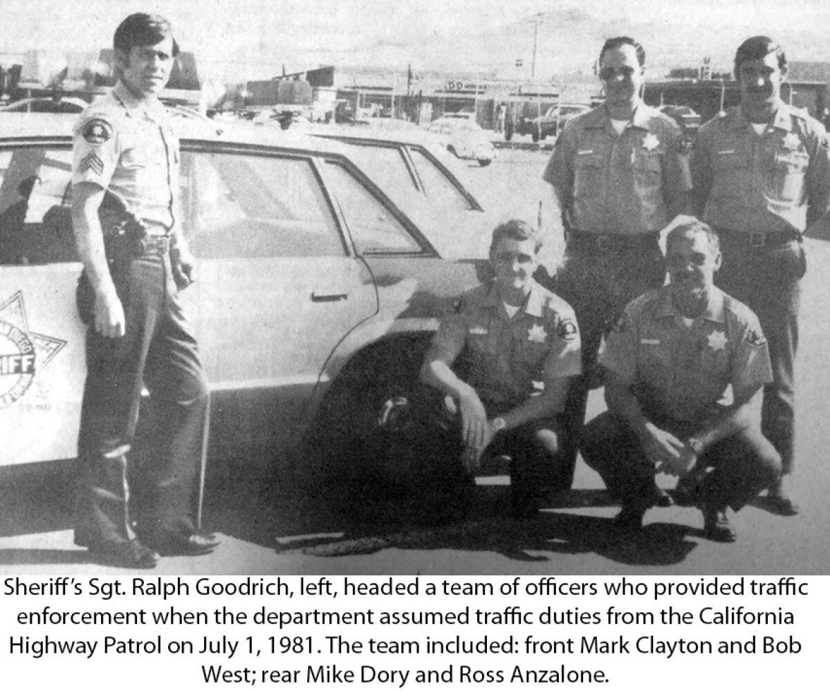 Then and Now: Poway law enforcement 