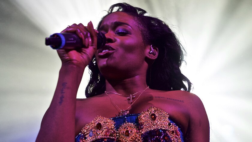 Azealia Banks performs in concert in New York in May.