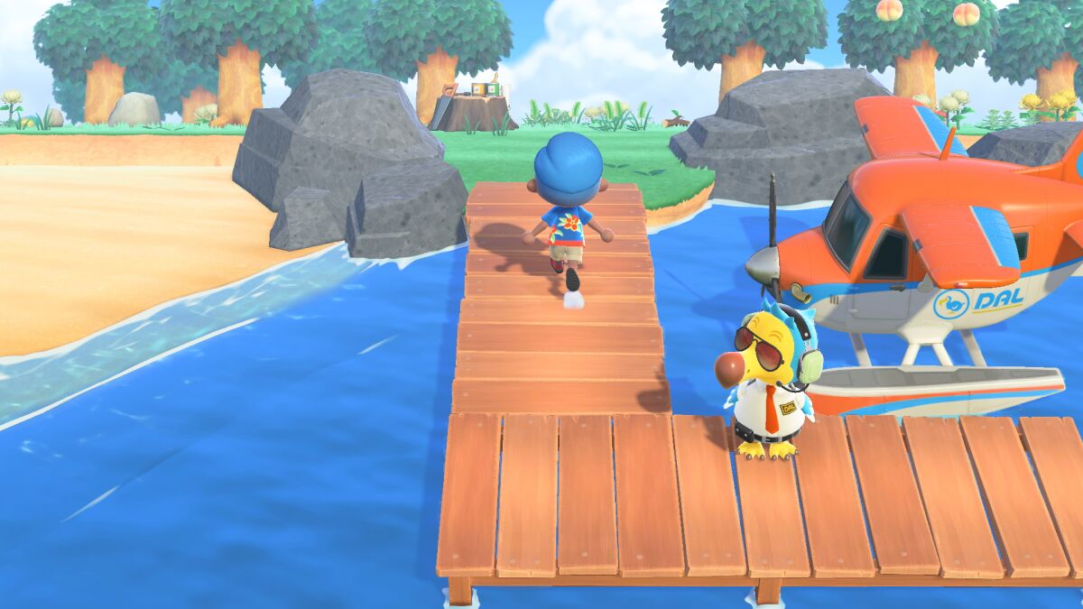 "Animal Crossing: New Horizons" in a screen grab. 