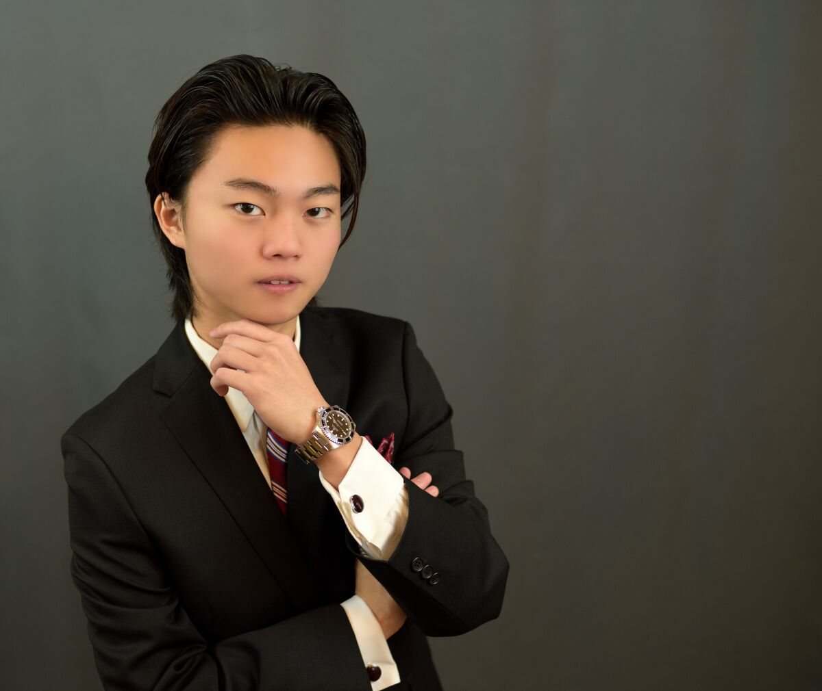 Pianist Ray Ushikubo will be featured in the San Diego Symphony's New Year’s Eve celebration concert Dec. 31 online.