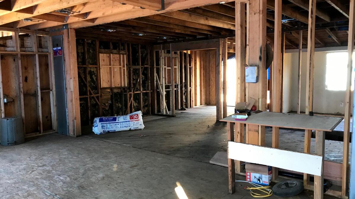 Jorge Hernandez has had to hire a new contractor to finish his Granada Hills home remodel and garage conversion, which he said construction workers abandoned.
