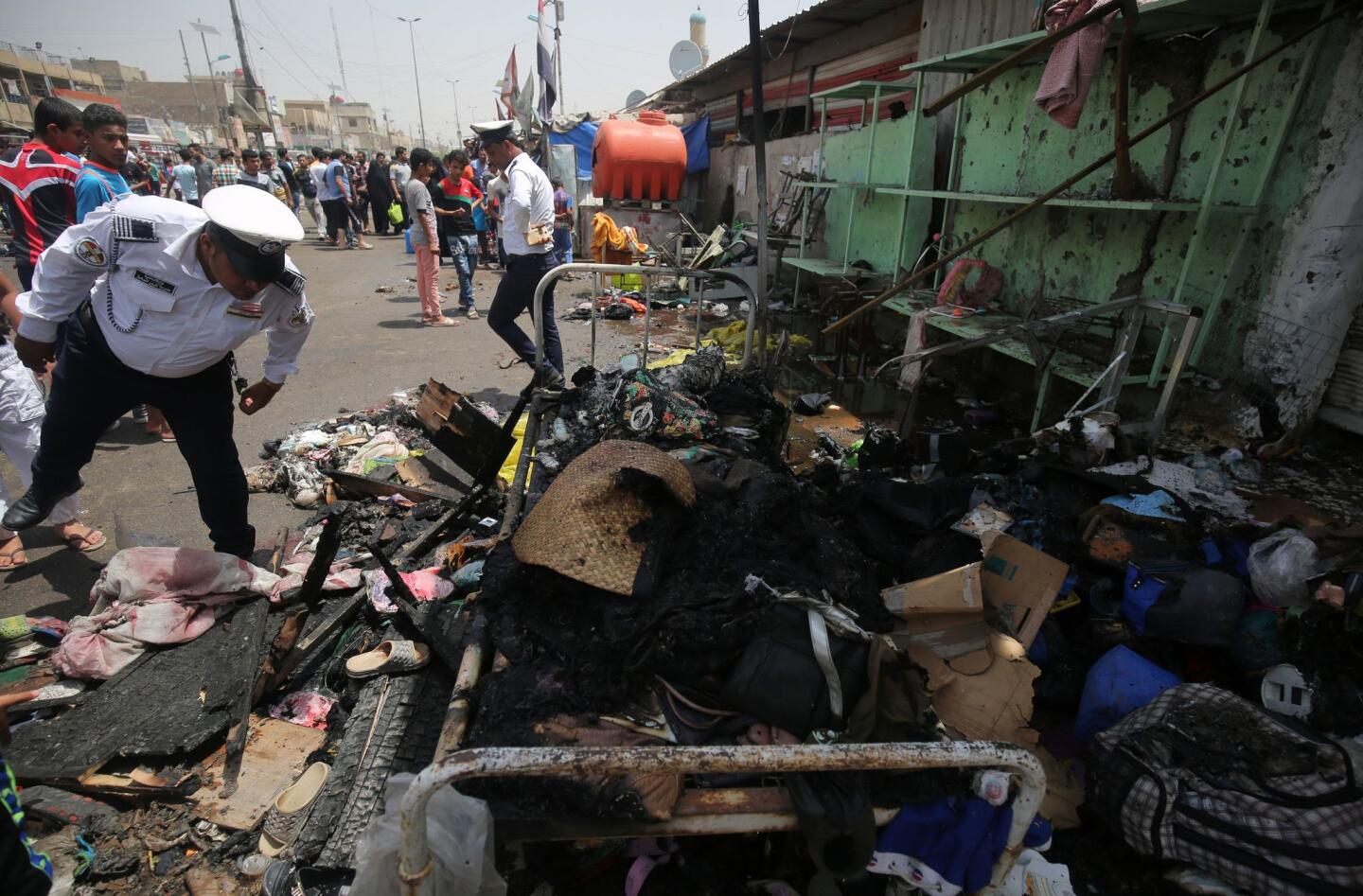 Car bombing in Sadr City, Iraq
