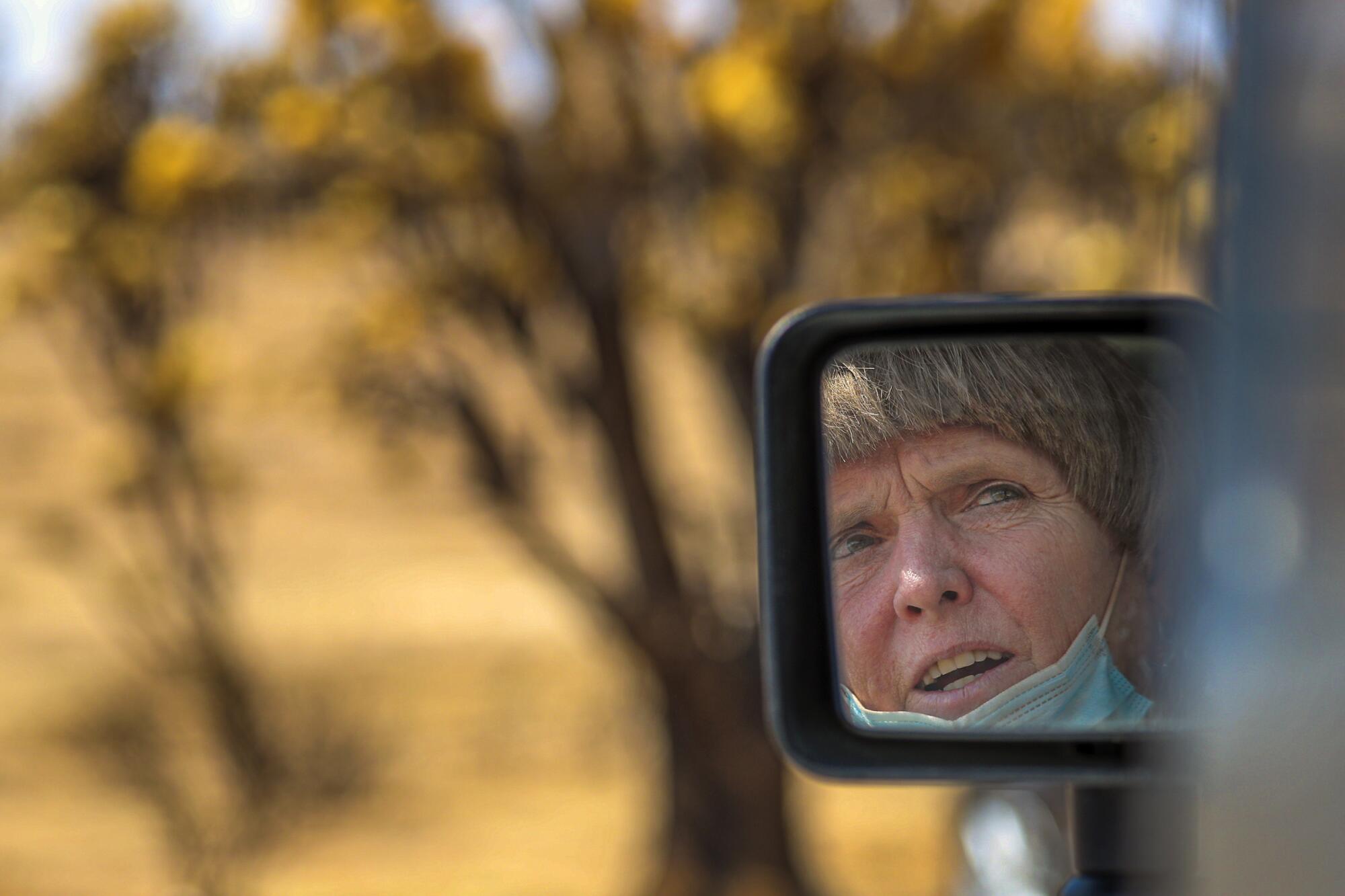 Debra Hughson, science chief of the Mojave National Preserve, talks about the ecological impacts of the Dome fire.   