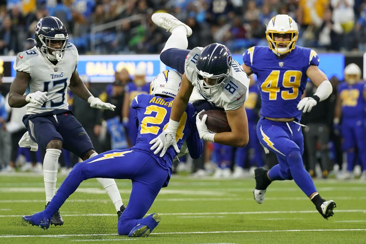 Chargers close in on playoff spot against injuries, history - The San Diego  Union-Tribune