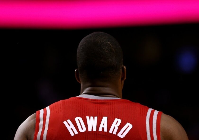 Dwight Howard is taking things one game at a time with the Rockets.
