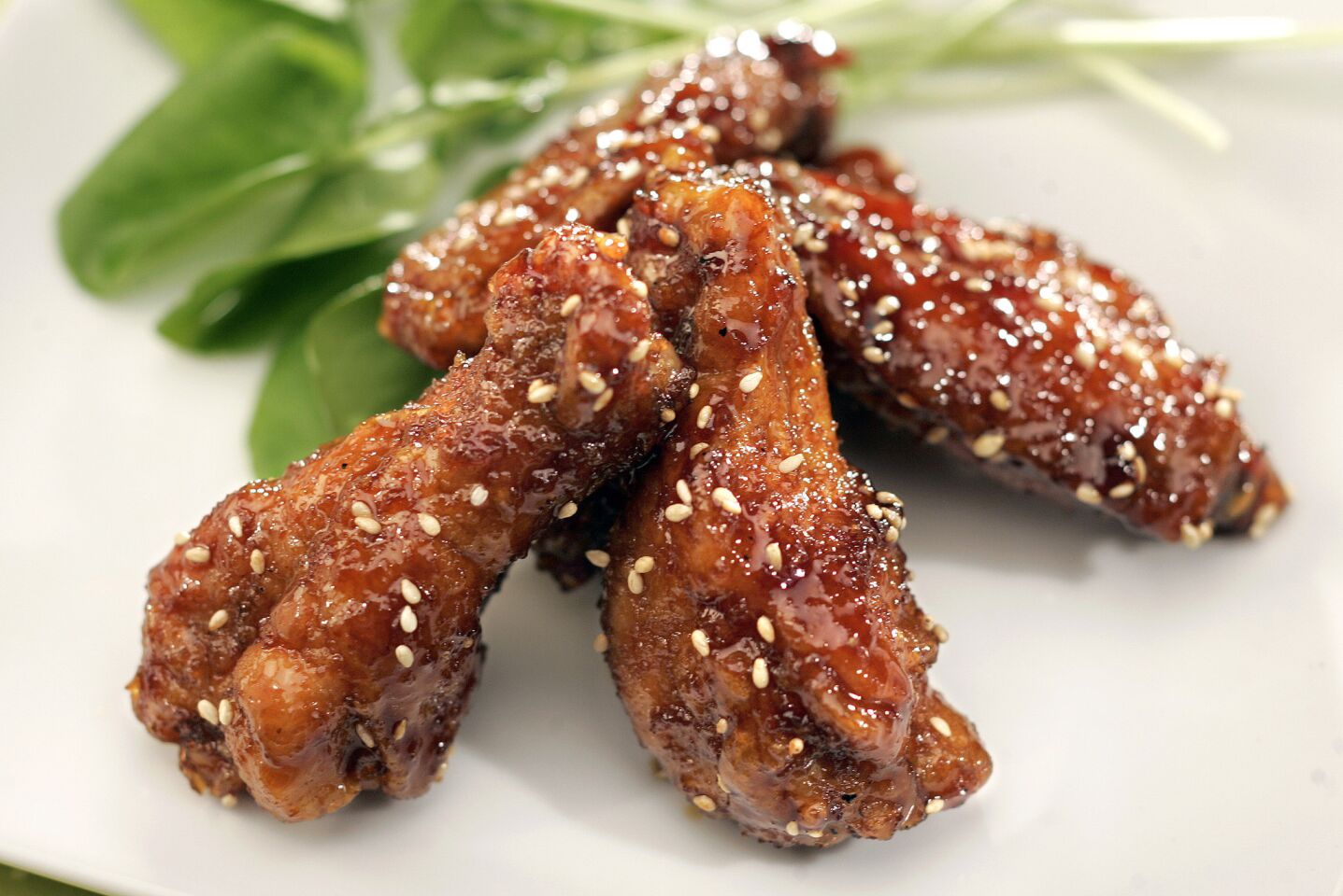 Sweet and tangy, these wings are sure to please.