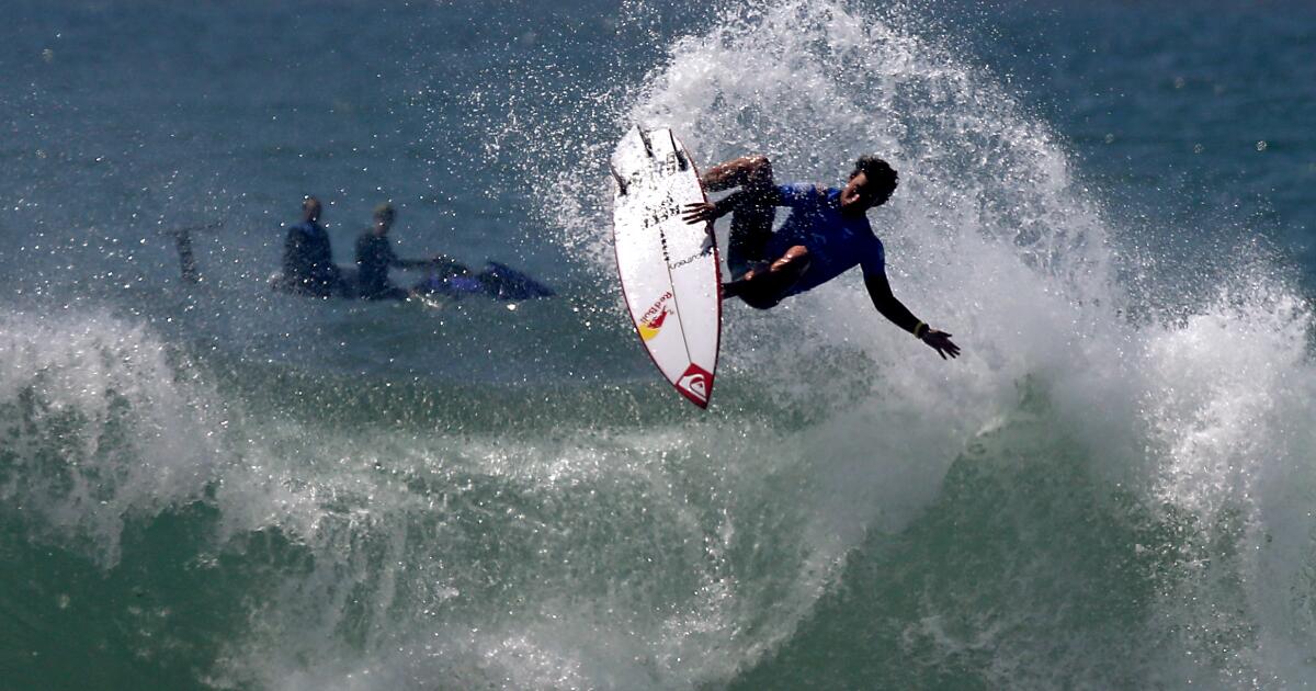 High surf, rip currents expected at L.A. beaches amid heat wave - Los ...