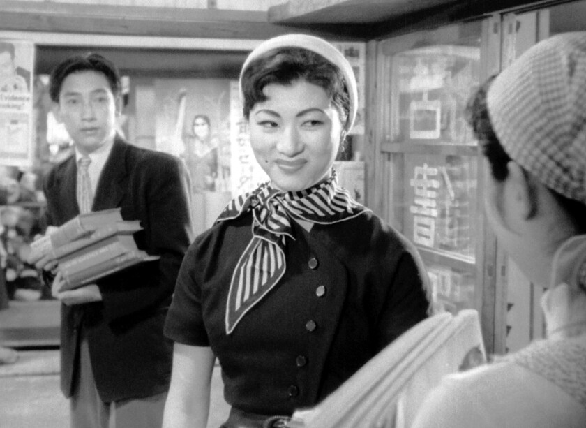 A scene from "Love Letter," a 1953 film directed by Kinuyo Tanaka.