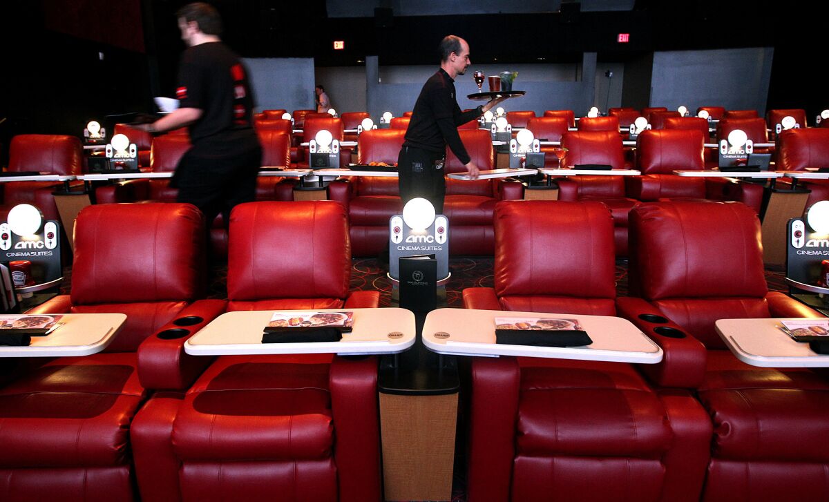 The dine-in AMC theater in Marina del Rey also has a bar.