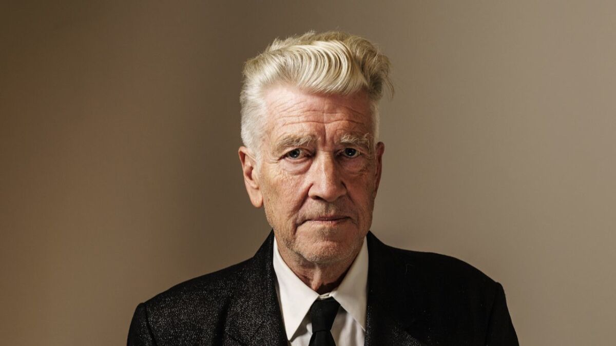 David Lynch photographed last month in Los Angeles.