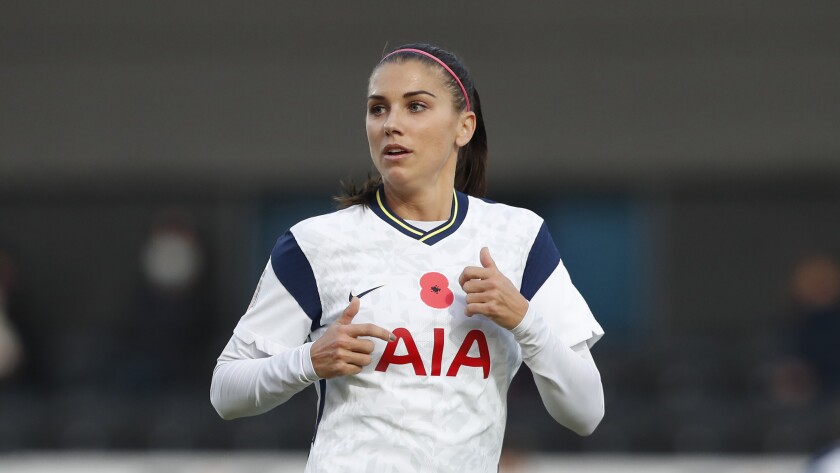 U S Women S National Team Captain Alex Morgan Has Covid 19 Los Angeles Times U S Women S National Team Captain Alex Morgan Has Covid 19 Los Angeles Times