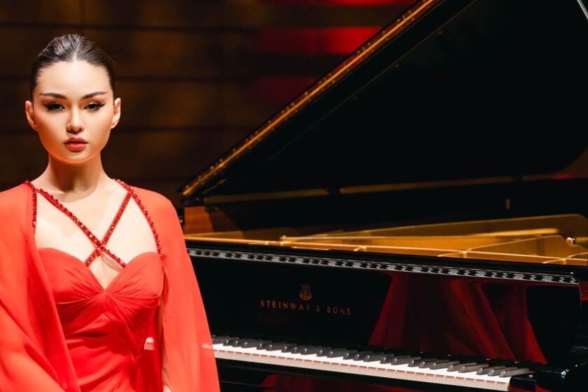 La Jolla native Rossina Grieco will perform a solo piano concert at The Conrad in La Jolla June 9.