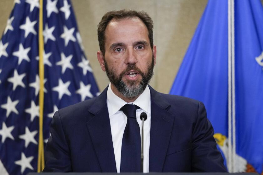 essay about the 911 Special counsel Jack Smith speaks to the media about an indictment of former President Donald Trump, Tuesday, Aug. 1, 2023, at an office of the Department of Justice in Washington. (AP Photo/J. Scott Applewhite)