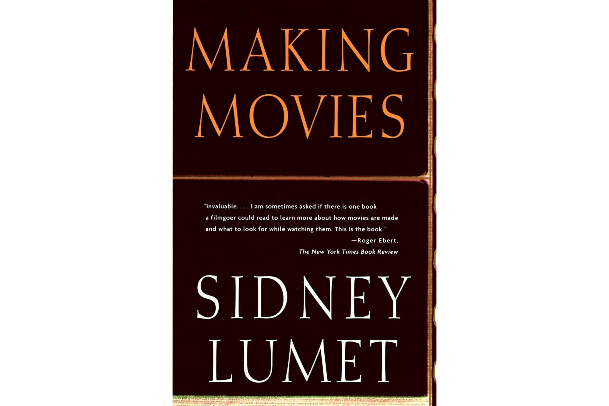 "Making Movies" by Sidney Lumet