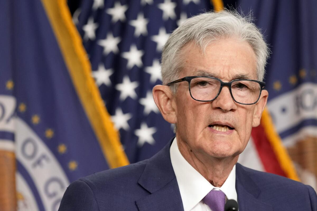  Federal Reserve Chair Jerome Powell 