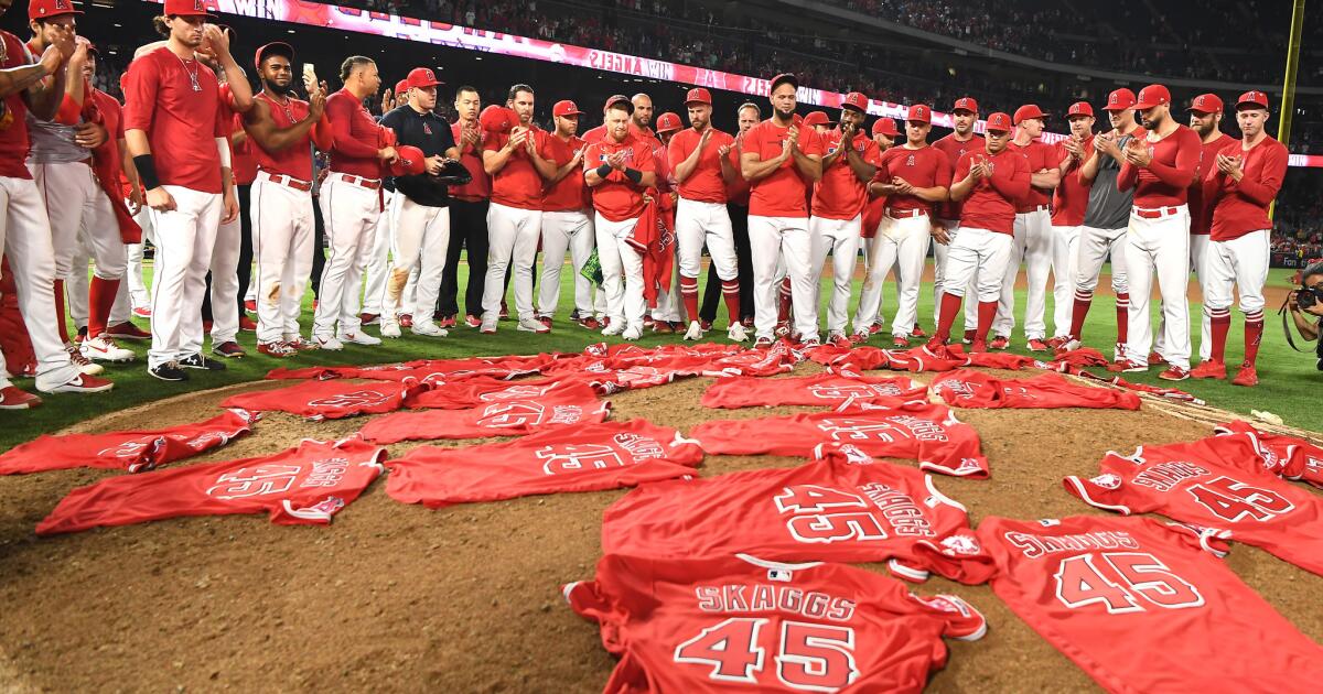 Angels' no-hitter tribute to Tyler Skaggs is an absolute gem
