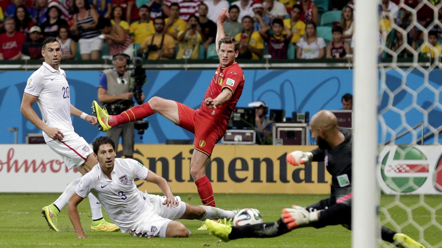 World Cup: United States loses to Belgium, 2-1