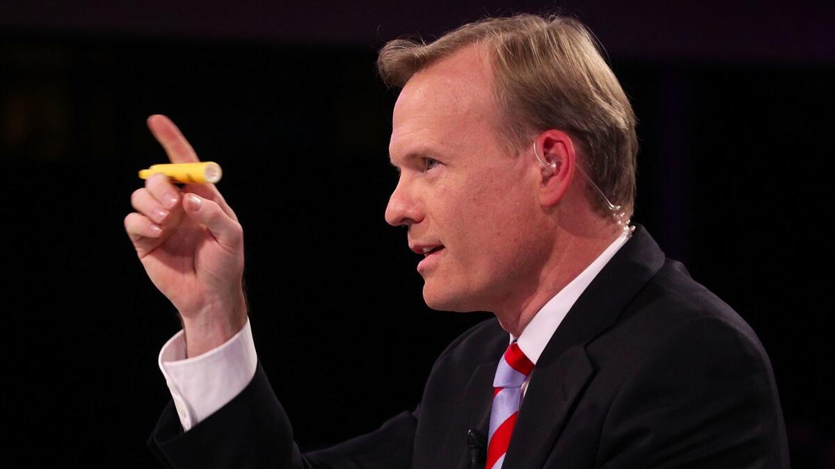 John Dickerson joined CBS News in 2009 as a political analyst and was named host of its Sunday public affairs program “Face the Nation” in 2015.