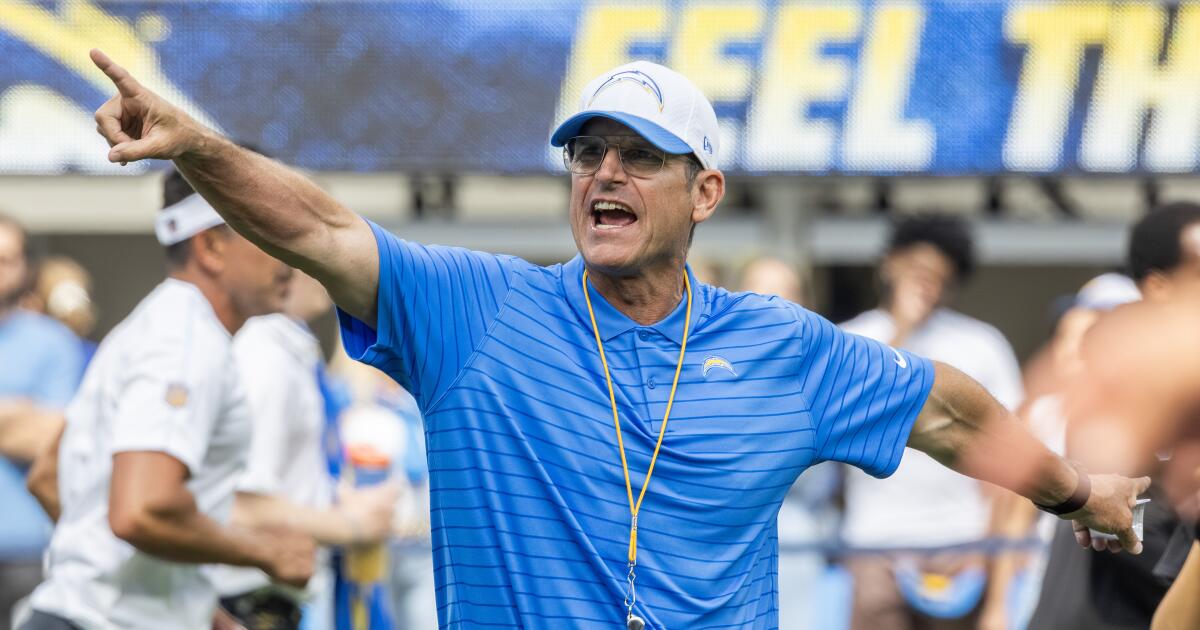 Chargers get Jim Harbaugh’s mysterious messages loud and clear