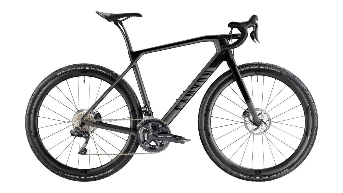 The Canyon Grail CF SLX is fast and comfy.