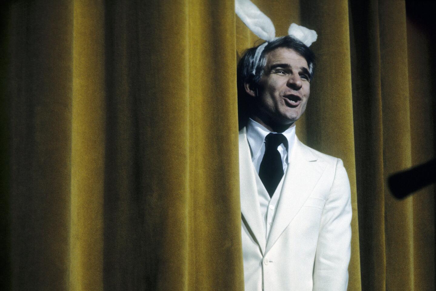 Comedian, actor and writer Steve Martin performed his first comedy and magic act at the Birdcage Theater at Knott's Berry Farm in the 1960s. He also worked at a Disneyland magic shop.