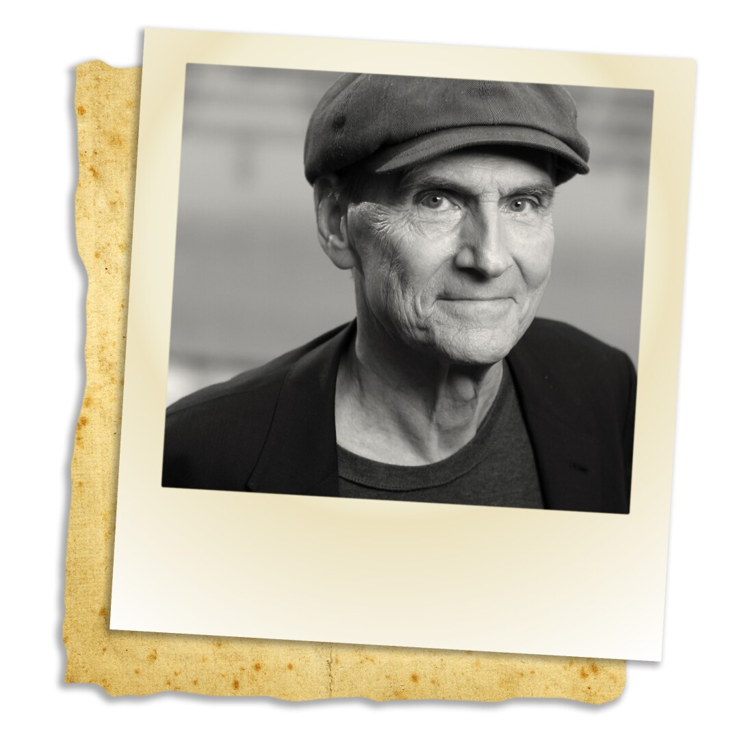  Photo illustration of James Taylor