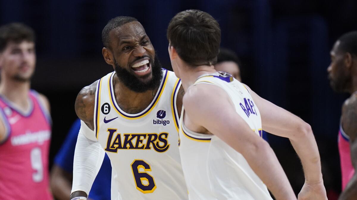 Dodgers benefited from Lakers' losing; now it's a new battle for