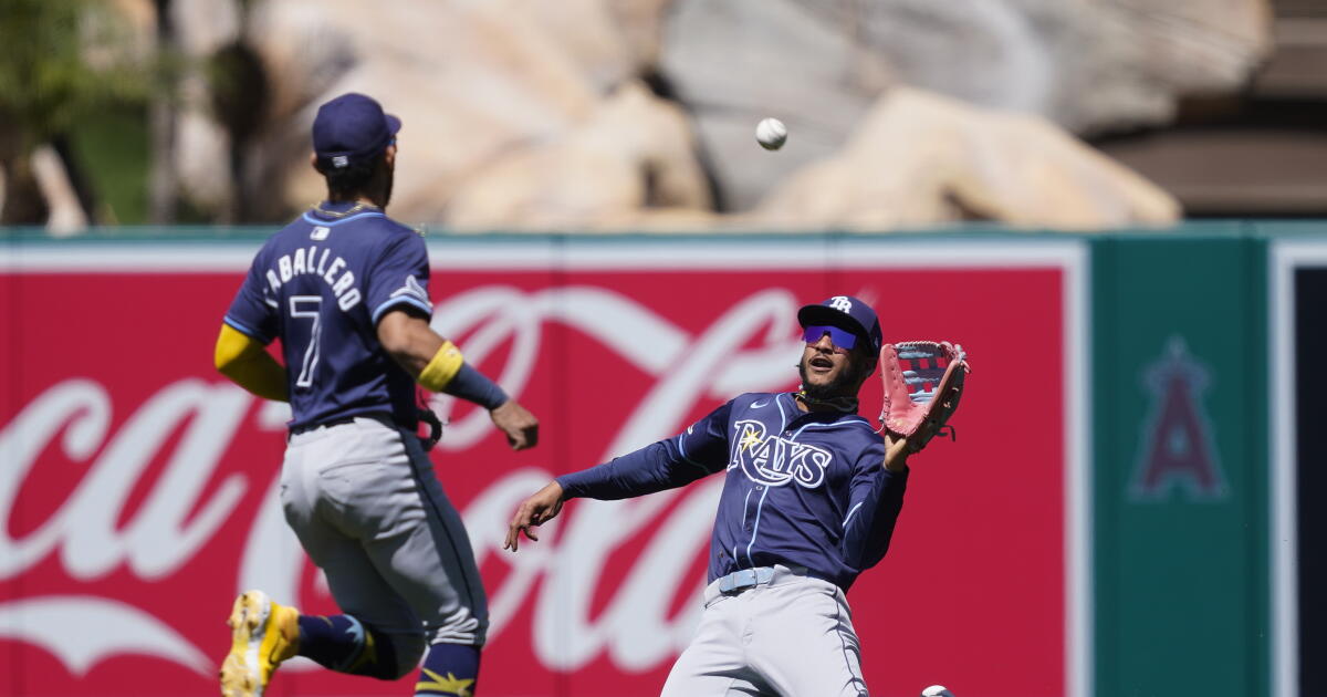 Majorca Angel Rays Rays strike early and win series finale against the Angels - Los ...