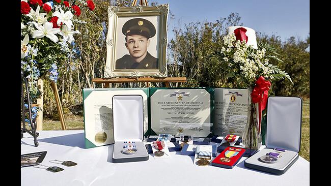 After 6 decades, Korean War soldier Richard Cushman's remains are brought home