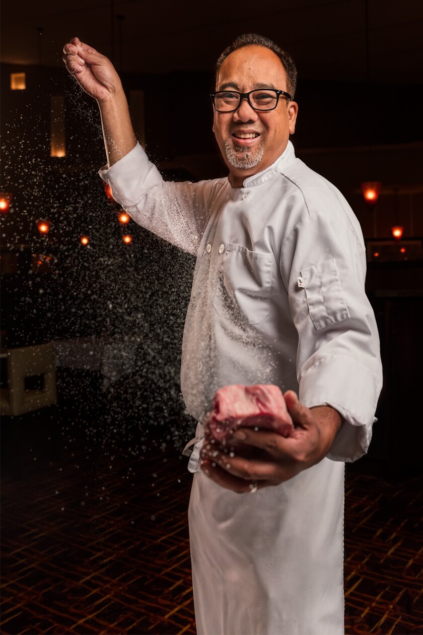 Redentor Ramos, executive chef at Harrah's Resort Southern California in Valley Center.