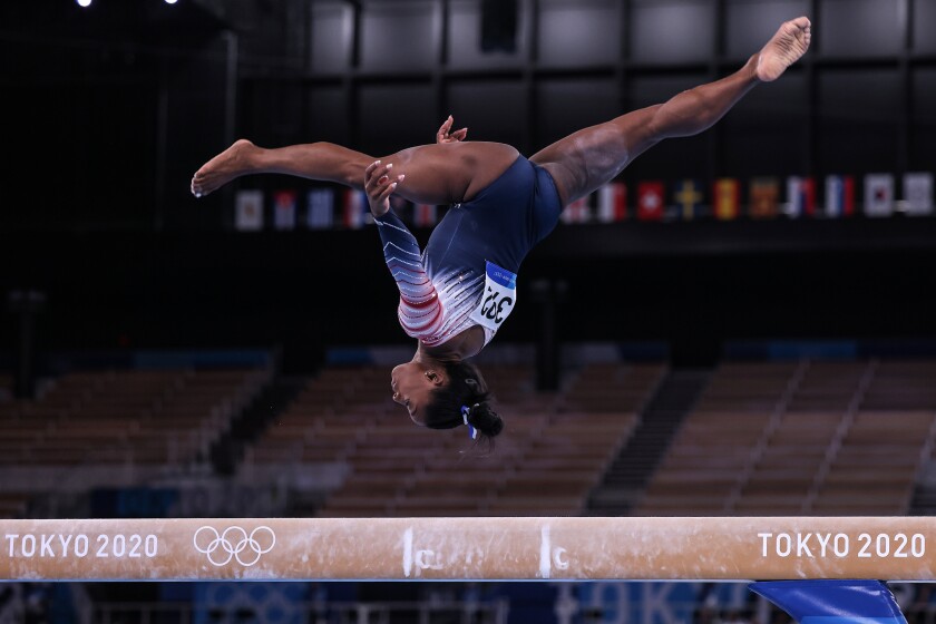 Simone Biles wins bronze in balance beam at Tokyo Olympics Los