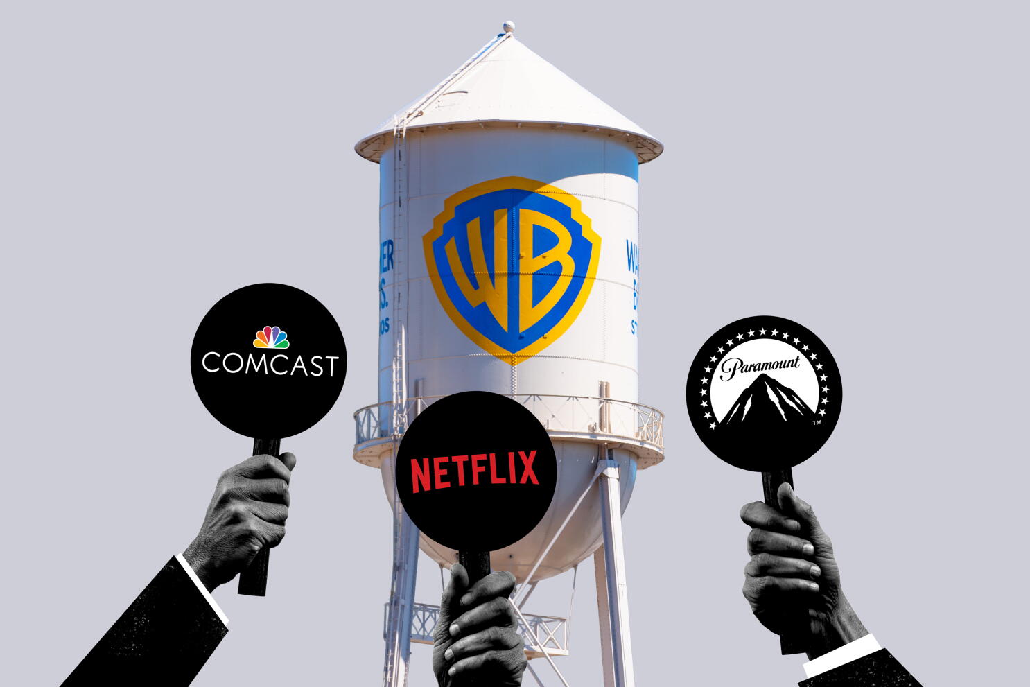 Paramount throws in more cash in bid for Warner; Comcast wants to combine assets with NBCUniversal