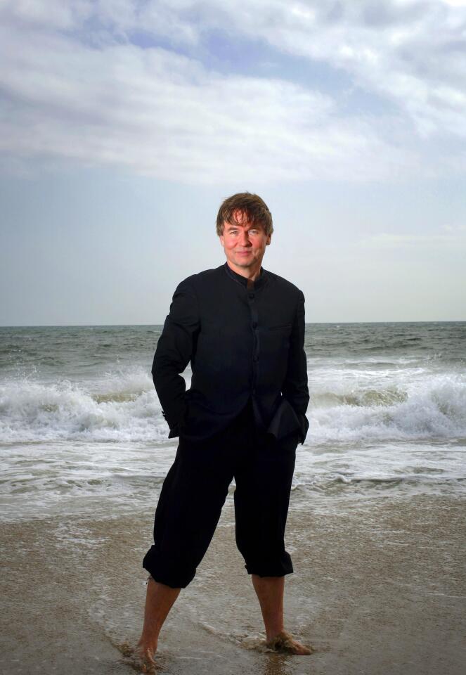 Outgoing L.A. Phil music director Esa-Pekka Salonen will mark the end of his tenure at the Hollywood Bowl with a performance of Mahler's Eighth in September. Luckily there's time between for bumming around the beach (and composing).