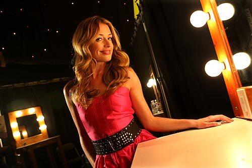 Cat Deeley poses for a portrait backstage at CBS Studios in Los Angeles after taping Fox's "So You Think You Can Dance" on June 30, 2009.