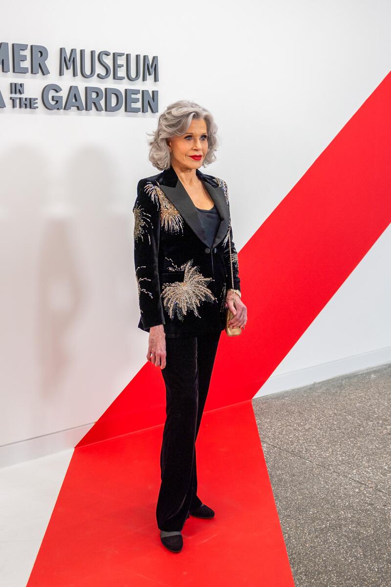 Actress and activist Jane Fonda attends the 19th Annual Hammer Museum Gala.