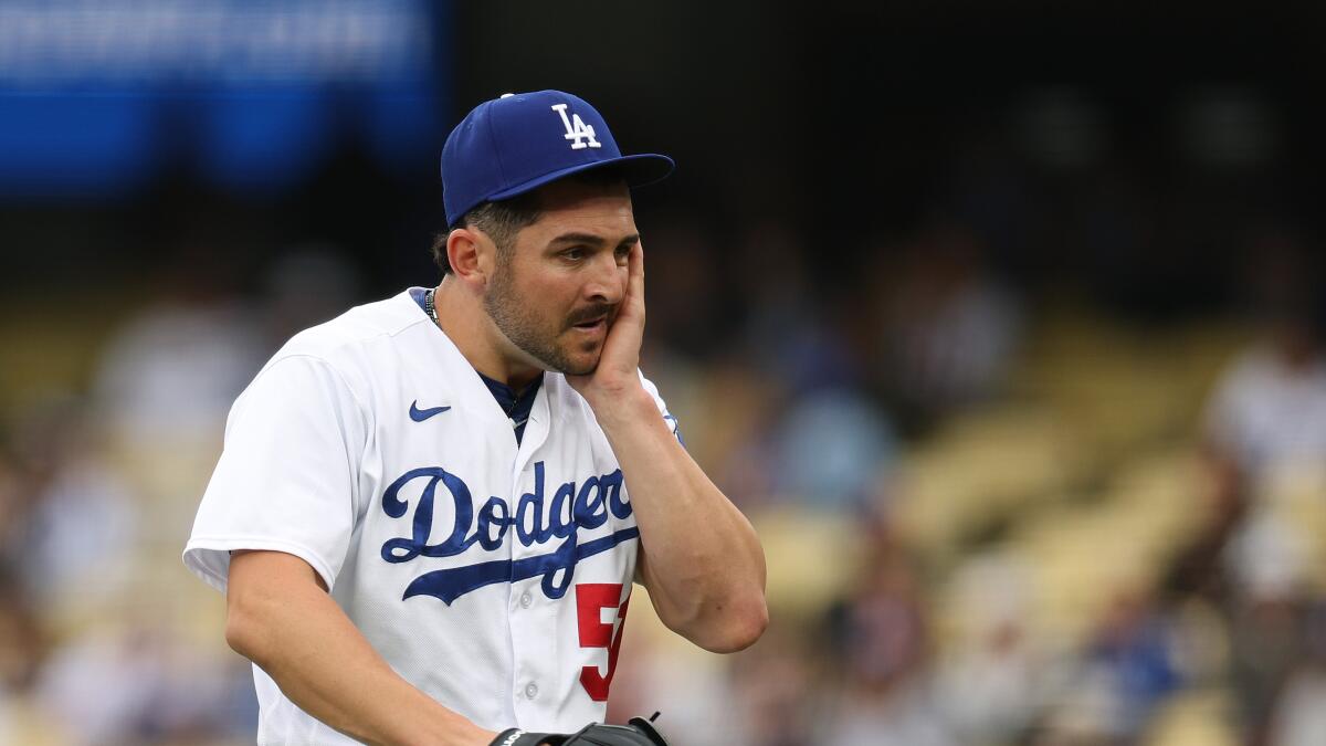 Inside the Dodgers' historic pitching woes: What's going on? - Los Angeles  Times