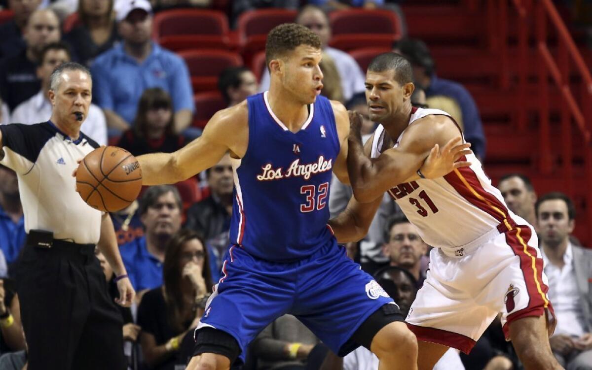"It's just like playing against the Heat," Blake Griffin says of Wednesday's game against Oklahoma City. "As far as I'm concerned, playing against Minnesota even, teams like that, they are playoff teams and they are teams you have to beat down the stretch to get to where you want to go."